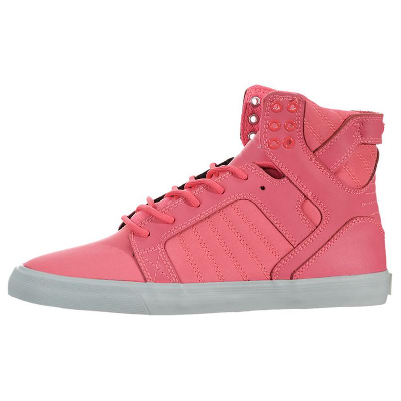 Zapatillas Altas Supra Argentina Mujer - SKYTOP Rosas (FTBIZ-5782)